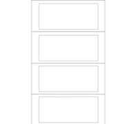 Etichette adesive in modulo TT951-2 - 140 x 60 mm - per passaggio di proprietA' auto - Markin - conf. 400 etichette