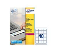 Avery L6145-20 etichetta per stampante Bianco [L6145-20]