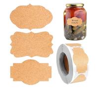 Etichette adesive per barattoli, 300 pezzi, impermeabili, riutilizzabili, lavagna, etichette di carta, etichette a lavagna, pennarelli autoadesivi per dispensa per bottiglie, coperchi per alimenti