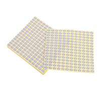 Etichette adesive QC Passed da 6 sacchetti: etichette autoadesive ovali di