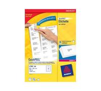 Etichette Adesive QuickPeel Avery - A4 - 99,1x33,9 mm - L7162-100 (Bianco Conf.
