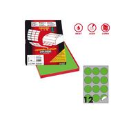 Etichette adesive R/310 - in carta - permanenti - tonde - diametro 60 mm - 12 et