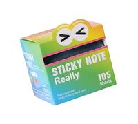 Etichette adesive rimovibili Design Cartoon Pull Out Scrivi Nota per Studio Note di marcatura adesiva Etichetta resistente agli strappi Pull Out Trasparente Stick Note