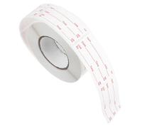 Etichette Adesive Rimovibili per Congelatore, PVC Bianco per Contenitori | Resistenti al Calore, Rimozione senza Residui, Scrittura Chiara, per Cucina e Preparazione Pasti
