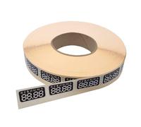 Etichette Adesive Segnaprezzo - Prezzi Personalizzabili Multi-Valuta (Euro Sterlina Dollaro Złoty Corona Svedese Ceca Lira Turca) Distributori Automatici Listini Tabacchi Bar Scaffali (1000)