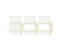 Etichette adesive termiche da 50x30 mm Carte in rotolo stampabili autoadesive dirette a colori Cartellini dei prezzi con nomi domestici durevoli(660psc white)