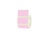 Etichette adesive termiche da 50x30 mm Carte in rotolo stampabili autoadesive dirette a colori Cartellini dei prezzi con nomi domestici durevoli(220psc pink)