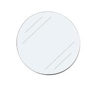 Etichette adesive | trasparenti | Punti adesivi unilaterali | Etichette di chiusura per sigillare regali, biglietti di auguri, buste, scatole, ecc. / Ø 80 mm, 100 pezzi