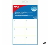 Etichette Apli Bianco Freezer 10 Fogli 34 x 53 mm [10 Unità]