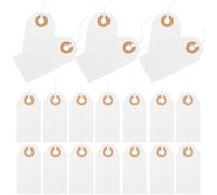 Etichette appendiabiti 180 etichette in carta Kraft con cordino for abbigliamento, gioielli, regali, artigianato fai da te, negozio di articoli