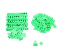 Etichette auricolari per bovini, Marchi auricolari for bestiame Multicolor 001-300(Green,101 200)