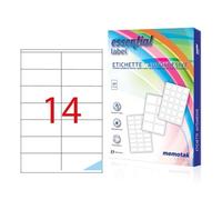 ETICHETTE AUTOADESIVE A4 105X42.3 1400PZ (11080)