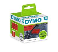 Etichette Autoadesive DYMO Rosse Rimovibili 101 x 54 mm