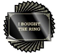 Etichette autoadesive e laminate ad alta tensione - I Bought The Ring for Thing for Room | Adesivi divertenti per bottiglie d'acqua