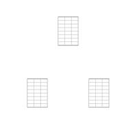 Etichette Bianche Multiuso 70X37Mm, Laser e Inkjet, 100 Ff (Confezione da 3)