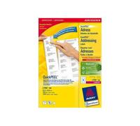 Etichette bianche per indirizzi AVERY Ul stampanti laser cf. 100 fogli L7161-100