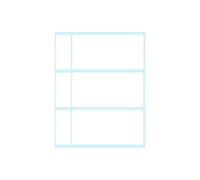 Etichette bianche scrivibili a mano TICO bustina da 10 fogli - E-10048