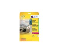 Etichette bianche superaderenti Avery po per laser - conf. 20 fogli - L6141-20