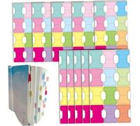Etichette bibliche, 120 pezzi/10 fogli Etichette laminate per libri biblici, vuote scrivibili, facili da leggere e applicare per donne e uomini, ornamenti da giardino