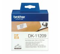 Etichette Brother DK-11209 Bianco e Nero (800 label) per Brother QL-1050 DK11209