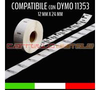 Etichette Compatibili con DYMO 11353 24 mm X 12 mm LABELWRITER 400 450
