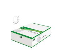 Etichette con filo A388 - 15 x 24 mm - bianco - Lebez - conf. 1000 pezzi