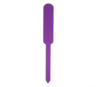 Etichette da giardino, confezione da 100 etichette in plastica per la cura delle piante e i registri della crescita del flusso (viola)