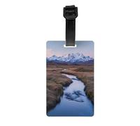 Etichette da viaggio per valigie, etichette per borse, design a stampa completa, facili da identificare, perfette per valigie, il cielo è chiaro e luminoso