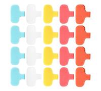 Etichette dei cavi - Etichette dei cavi scrivono | Marcatori per cavi | Etichette di identificazione dei cavi | 20 volte diversi colori Segnalatori per la gestione e l'identificazione