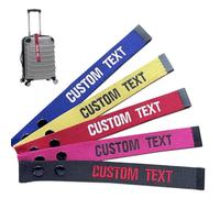 Etichette del bagaglio, etichette su misura dell'etichetta della valigia di nome per la valigia di viaggio, etichette del bagaglio per individuare rapidamente le valigie, borsa di viaggio