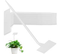 Etichette delle piante, 28 pezzi da 11, 8 pollici di plastica impermeabile in plastica, etichette da giardino di tipo T scrivibili, segnali da giardino riutilizzabili per erbe, fiori, verdure