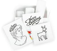 Etichette di carta adesiva per stampante Phomemo T02, carta termica autoadesiva bianca, conservazione 10 anni, 50 mm x 3,5 m, 3 rotoli inclusi (etichette autoadesive bianche)