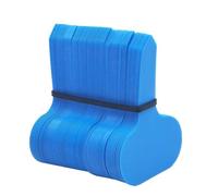 Etichette di piante da giardino Etichette segnapiante in plastica e targhette da giardino 200 pezzi Multicolor(Blue)