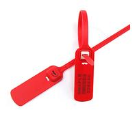 Etichette di plastica, Sigilli di sicurezza Tirare le fascette Etichetta Sigillo anti-manomissione numerata in plastica