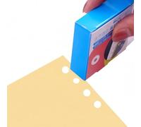 Etichette di rinforzo per fori carta a foglio sciolto rotante autoadesive Protettore foratrice articoli ufficio scuola e casa