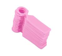 Etichette e cartellini in plastica per piante Etichette for nomi di piante riutilizzabili in ABS Etichette da giardino Multicolori 11x2,4 cm 100 pezzi(Pink)