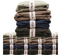 Etichette elastiche per lenzuola e organizer per riporre le dimensioni | Organizer per set di lenzuola per organizzare la biancheria nell'armadio