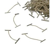 Etichette elastiche per tesoreria, 76 mm, elastici di carta, per organizzare l'archiviazione (76 mm - 100 pezzi)