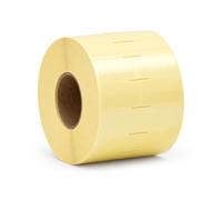 Etichette esive Trasparenti in PET, 20×20mm, 4000, 3 file, tondo | perficie per stampa chiara, Etichette autoesive PET, Classificazione degli abiti, Per catalogatori di libri