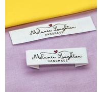 Etichette For Abbigliamento Personalizzate Con Nastro, Etichette Da Cucire Personalizzate, Etichette For Abbigliamento Personalizzate, Etichette Scolastiche For Abbigliamento Con Logo O Testo(12x60mm)