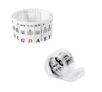 Etichette For Le Note Della Tastiera Del Pianoforte Rimovibili, Adesivi For Tasti Del Pianoforte In Silicone A 88 Tasti Con Scatola E Nastro Adesivo A Pressione (Color : Noir)