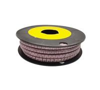 Etichette for marcatura cavi, 250/500/1000 pezzi da 0 a 9 Numero 2,5 mm2 Marcacavi for cavi Avvolgimento a spirale Colorato 18AWG-12 AWG EC-1(No.7,EC 2(500Pcs))