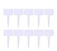 Etichette for piante da 200 pezzi Impermeabili Riutilizzabili Segni giardino for fiori Identificazione in vaso Paletti Tag Marcatori Per Vasi Da Fiori,Aiuole(White)