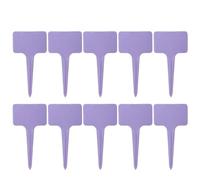 Etichette for piante da 200 pezzi Impermeabili Riutilizzabili Segni giardino for fiori Identificazione in vaso Paletti Tag Marcatori Per Vasi Da Fiori,Aiuole(Light Purple)