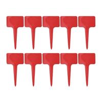 Etichette for piante da 200 pezzi Impermeabili Riutilizzabili Segni giardino for fiori Identificazione in vaso Paletti Tag Marcatori Per Vasi Da Fiori,Aiuole(Red)
