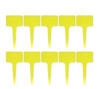 Etichette for piante da 200 pezzi Impermeabili Riutilizzabili Segni giardino for fiori Identificazione in vaso Paletti Tag Marcatori Per Vasi Da Fiori,Aiuole(Yellow)