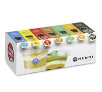 Etichette HACCP monouso 7 giorni con dispenser Hendi 850299