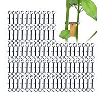 Etichette identificative per piante, con fibbia, flessibili, impermeabili, per l'identificazione del nome, per orto, alberi da frutto, fiori, piantine