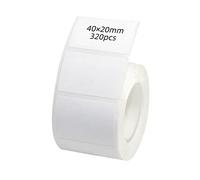 Etichette impermeabili autoadesive per etichette adesive da 1,6 x 0,8 pollici, etichette per stampanti, adatte a stampanti B11/B21/B3S, ecc. Maiju