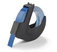 Etichette in rilievo di plastica 3D per etichettatrici a rilievo, stampa bianca su blu, 3/8 x 9,8, confezione a 1 rotolo (520106)